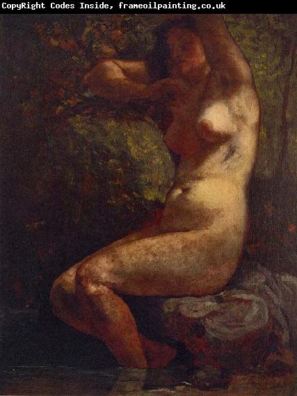 Gustave Courbet Baigneuse